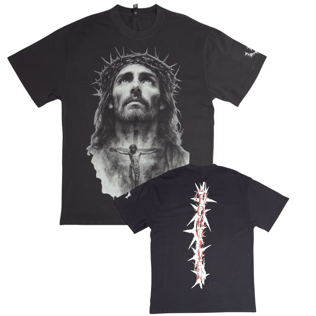 Jesus "FORGIVEN" Over-sized Tee
